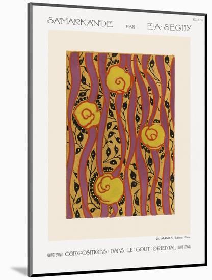 Samarkande 15-Emile Alain Séguy-Mounted Giclee Print