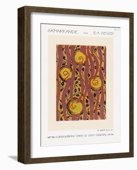 Samarkande 15-Emile Alain Séguy-Framed Giclee Print