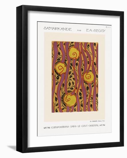 Samarkande 15-Emile Alain Séguy-Framed Giclee Print