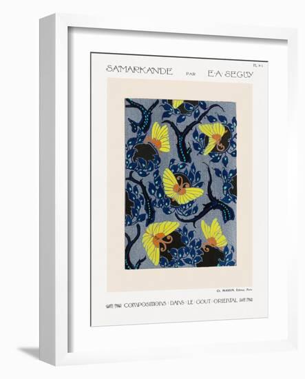 Samarkande 5-Emile Alain Séguy-Framed Giclee Print