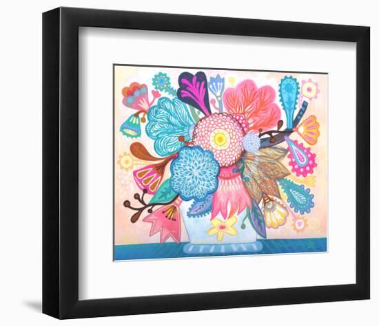 Samba-Mercedes Lagunas-Framed Art Print