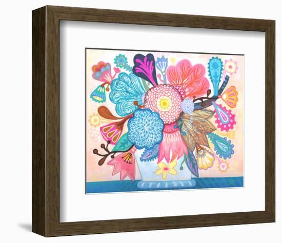 Samba-Mercedes Lagunas-Framed Art Print