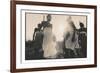 Samburu Dancers Performing Traditional Dance in Kenya-Paul Joynson Hicks-Framed Photographic Print