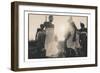 Samburu Dancers Performing Traditional Dance in Kenya-Paul Joynson Hicks-Framed Photographic Print