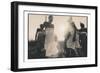 Samburu Dancers Performing Traditional Dance in Kenya-Paul Joynson Hicks-Framed Photographic Print