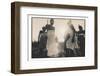 Samburu Dancers Performing Traditional Dance in Kenya-Paul Joynson Hicks-Framed Photographic Print