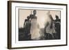 Samburu Dancers Performing Traditional Dance in Kenya-Paul Joynson Hicks-Framed Photographic Print