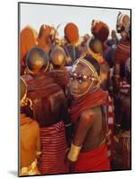 Samburu Dancing, Samburu District, Kenya, East Africa, Africa-Thomasin Magor-Mounted Photographic Print