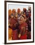 Samburu Dancing, Samburu District, Kenya, East Africa, Africa-Thomasin Magor-Framed Photographic Print