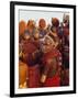 Samburu Dancing, Samburu District, Kenya, East Africa, Africa-Thomasin Magor-Framed Photographic Print