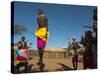 Samburu Tribesmen Performing Traditional Dance, Loisaba Wilderness Conservancy, Laikipia, Kenya-Sergio Pitamitz-Stretched Canvas