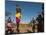 Samburu Tribesmen Performing Traditional Dance, Loisaba Wilderness Conservancy, Laikipia, Kenya-Sergio Pitamitz-Mounted Photographic Print