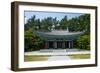 Samchungsa Temple in the Buso Mountain Fortress in the Busosan Park, Buyeo, South Korea, Asia-Michael-Framed Photographic Print