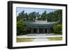 Samchungsa Temple in the Buso Mountain Fortress in the Busosan Park, Buyeo, South Korea, Asia-Michael-Framed Photographic Print