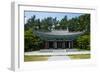 Samchungsa Temple in the Buso Mountain Fortress in the Busosan Park, Buyeo, South Korea, Asia-Michael-Framed Photographic Print