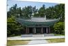 Samchungsa Temple in the Buso Mountain Fortress in the Busosan Park, Buyeo, South Korea, Asia-Michael-Mounted Photographic Print