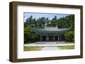 Samchungsa Temple in the Buso Mountain Fortress in the Busosan Park, Buyeo, South Korea, Asia-Michael-Framed Photographic Print