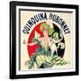 SAME AS ABOVE DIFFERENT RATIO: Quinquina Dubonnet Aperitif Vintage French Poster-null-Framed Art Print