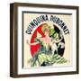 SAME AS ABOVE DIFFERENT RATIO: Quinquina Dubonnet Aperitif Vintage French Poster-null-Framed Art Print