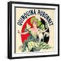 SAME AS ABOVE DIFFERENT RATIO: Quinquina Dubonnet Aperitif Vintage French Poster-null-Framed Art Print