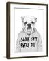 Same Shit Everyday-Balazs Solti-Framed Art Print