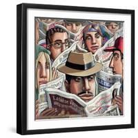 Samedi, 2008-PJ Crook-Framed Giclee Print