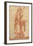 Samian Sibyl, C.1630-Claude Vignon-Framed Giclee Print