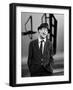 Sammy Davis Jr. Singing in a Television Special, 1957-null-Framed Photo