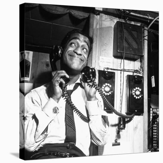 Sammy Davis, Jr-null-Stretched Canvas