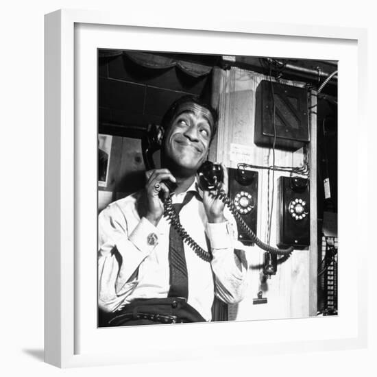 Sammy Davis, Jr-null-Framed Photographic Print