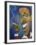 Sammy Davis Jr.-Tim Nyberg-Framed Giclee Print