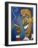 Sammy Davis Jr.-Tim Nyberg-Framed Premium Giclee Print