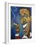 Sammy Davis Jr.-Tim Nyberg-Framed Premium Giclee Print