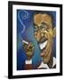 Sammy Davis Jr.-Tim Nyberg-Framed Giclee Print