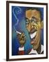 Sammy Davis Jr.-Tim Nyberg-Framed Giclee Print