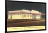 Sammy's Restaurant, Louisiana, Roadside Retro-null-Framed Art Print