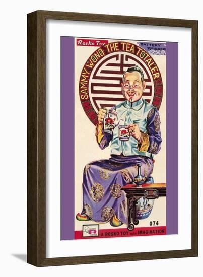 Sammy Wong the Tea Totaler-null-Framed Art Print