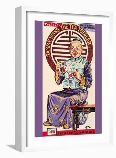 Sammy Wong the Tea Totaler-null-Framed Art Print