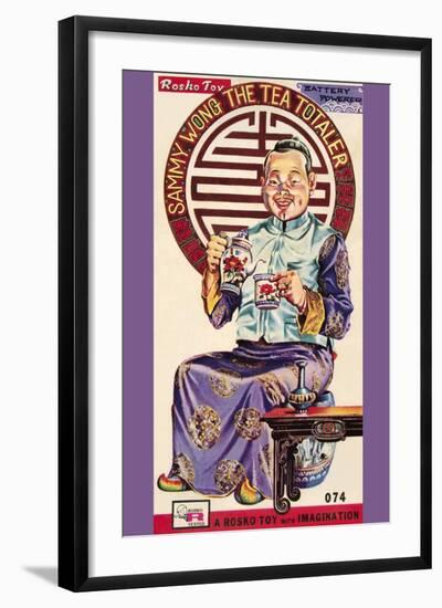 Sammy Wong the Tea Totaler-null-Framed Art Print