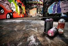 A Derelict Area Of Graffiti-sammyc-Framed Photographic Print