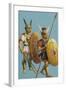 Samnite and Roman Soldiers-Severino Baraldi-Framed Giclee Print