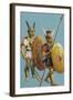 Samnite and Roman Soldiers-Severino Baraldi-Framed Giclee Print