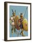 Samnite and Roman Soldiers-Severino Baraldi-Framed Giclee Print