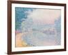 Samois, La Berge, matin, 1901-Paul Signac-Framed Giclee Print