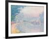 Samois, La Berge, matin, 1901-Paul Signac-Framed Giclee Print