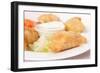 Samosa with Sauce-maksheb-Framed Photographic Print