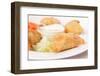 Samosa with Sauce-maksheb-Framed Photographic Print