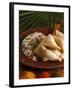 Samosas and Pilau Rice, Kenyan Food, Kenya, East Africa, Africa-Tondini Nico-Framed Photographic Print