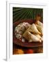 Samosas and Pilau Rice, Kenyan Food, Kenya, East Africa, Africa-Tondini Nico-Framed Photographic Print