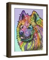 Samoyed-Dean Russo-Framed Giclee Print